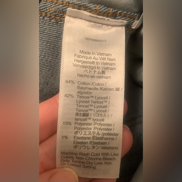 Madewell stovepipe jeans stretchy tencel. In Excellent condition! - Picture 4 of 6